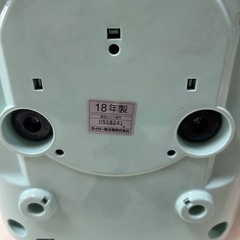 タイガー 炊飯器 3合炊き 緑 18年製の画像