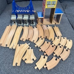 木製レールセット　IKEA・トイザらス等の画像