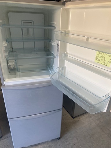NO B707?福岡市内配送設置無料✨?東芝 ３ドア冷凍冷蔵庫 GR-34ZY(SS) 340L