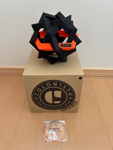 コロニスタ COLONISTA OMAN10 Black × Orange Orangeプレート
