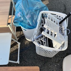 テレビ台や台　ゴミ箱　ハンガーの画像