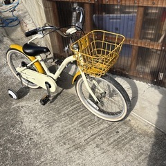 【決まりました！2/1取引予定】子供用自転車18インチの画像