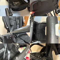 サイベックス　ガゼルS ベビーカー　2人乗りの画像