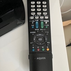 シャープ AQUOS 24V型 液晶テレビ（2014年製）リモコン付き (シマ