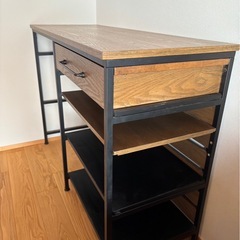 キッチンゴミ箱収納の画像