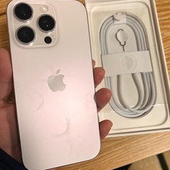 IPhone 16Pro 256GB ホワイト　  の画像