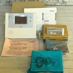 アイホン「JD-3M」カラーテレビドアホン 親機・カメラ付き玄関子機セットの画像
