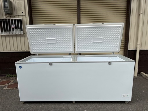 美品　ジェーシーエム　JCM 業務用　冷凍ストッカー　フリーザー　冷凍庫　２０２４年製　キャスター付き　JCMC-755