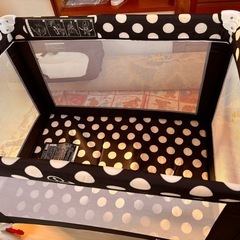 KATOJI バシネット 折りたたみ　オムツ替えシート付の画像