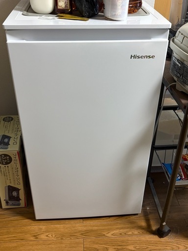 Hisense冷凍庫　　北関東3県宅配します