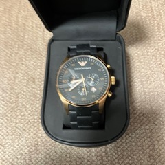 差し上げますジャンク品 エンポリオアルマーニメンズ 腕時計 の画像