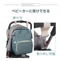 多機能マザーズバッグの画像