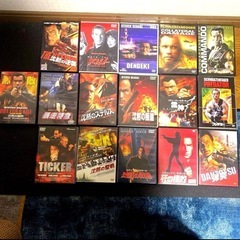 洋画DVDコレクション 約16本セットの画像