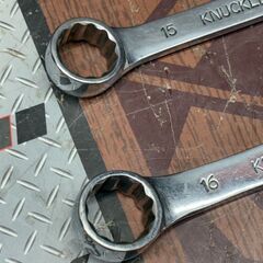 【中古】マックツールズ MACTOOLS M15CWKS/M16CWKS コンビレンチ 2点セット【ハンズクラフト佐賀】の画像