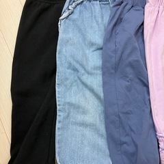 女の子長ズボン90サイズの画像