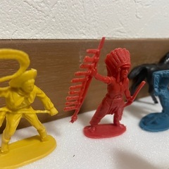 インディアン　ミニチュアフィギュアの画像