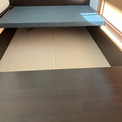 収納付きシングルベッドの画像