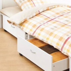 （無料）ニトリベッド用引出し２個セットの画像