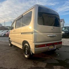 🉐【支払い総額18万円】車検令和9年4月6日　H16年1月　ホンダ　バモスホビオ　ETC   バックカメラ　　LEDヘッドライト　キーレス　調子良好！の画像