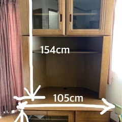 収納付きテレビ台の画像