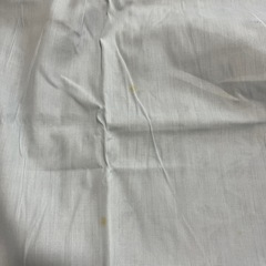 未使用品！水色の敷き布団カバーの画像