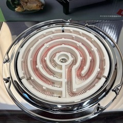 ♪若23 電気コンロ SK-65V 100V 600W ステンレス製の画像