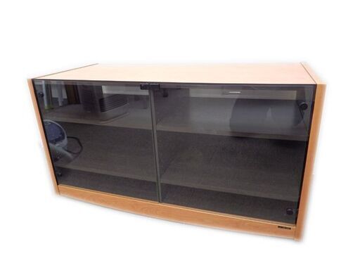 DENON デノン AVラック ARC-3202 ライトブラウン W114×D50×H62㎝ テレビボード テレビ台 オーディオラック オーディオボード  No.3891