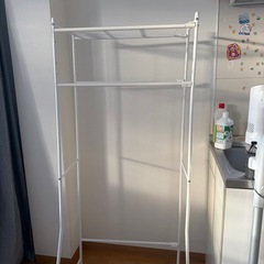 【無料・引き取り限定】洗濯機ラック トーレブランカ（ニトリ／商品コード8530581）｜三条京阪付近の画像