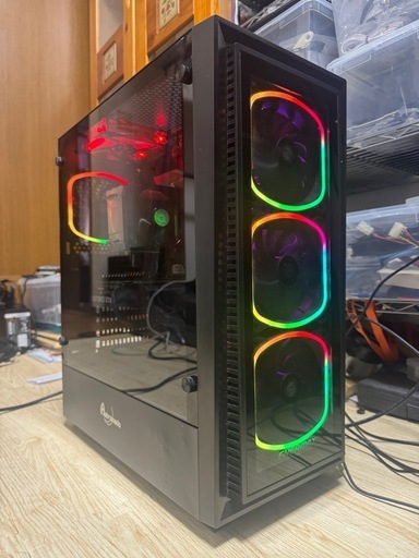 ゲーミングPC Core i7 6700 GTX1660 Super office付 光るケース①
