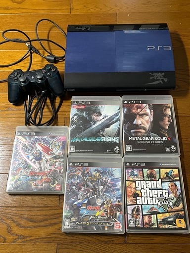 PS3本体 ソフト5本
