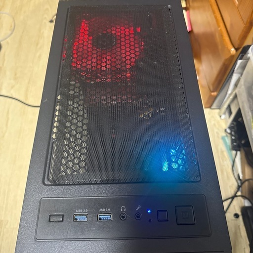 ゲーミングPC Core i7 6700 GTX1660 Super office付 光るケース①