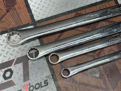 値下げしました！【中古】スナップオン Snap-on XDHFM1012/1214/1417/1719 めがねレンチ 4点セット【ハンズクラフト佐賀】