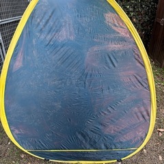 軽な日除けに！ワンタッチテント ペグ付き フィールドチャンプの画像