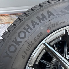 スタッドレスタイヤ　デリカD5に装着してました　2024年製の画像