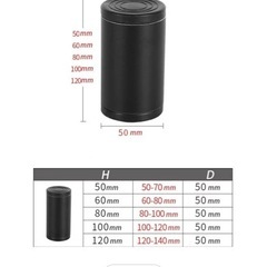 つっぱり棒　8㎝〜10㎝　狭いところに最適ですの画像