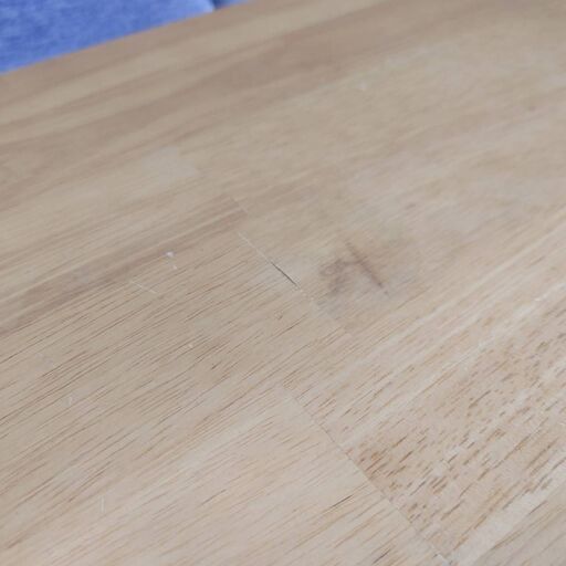 【リサイクルサービス八光】【北欧風】木製ダイニングテーブル ナチュラル｜幅120cm 4人掛け｜シンプルデザイン