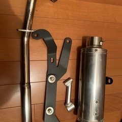 カブ110ヨシムラダウンマフラーの画像