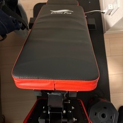 ダンベル+トレーニングチェアセットの画像