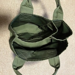 トートバッグ カーキの画像