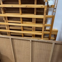 カトージ ベビーベッド（廃盤品）説明書付き／傷あり／2000円 の画像