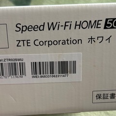 Speed Wi-Fi HOME 5G L13の画像