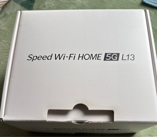 Speed Wi-Fi HOME 5G L13(AU/UQ Mobile SIM限定)