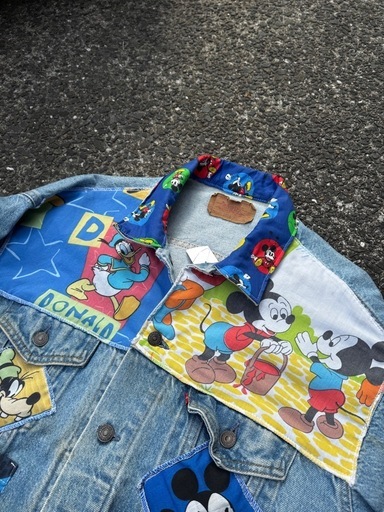 Levi's 70507 リメイク　ディズニーデニムジャケット　サイズXL
