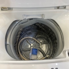 ELSONIC 全自動洗濯機　EM-L50S 5.0kg 2017年製の画像