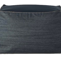 【受取者確定
】無印良品の「体にフィットするソファ」綿デニムネイビーの画像