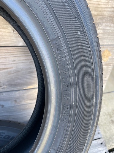195/60R16 BluEarth 新品2本
