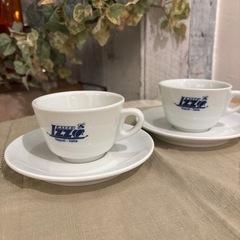 イタリア製IZZOコーヒーカップ＆ソーサーの画像