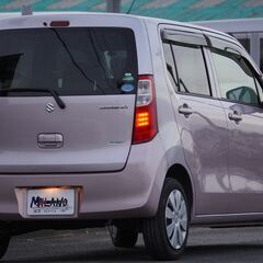 H.28(2016)年 スズキ ワゴンR FX 社外ナビ・TV・シートヒーター ピンク☆車検付き・整備渡・1年保証付☆の画像