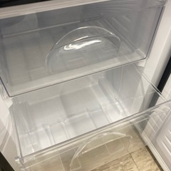 【ジモティー割引で最大15％OFF⭐️】2022年製　ニトリ　冷蔵庫　Nグラシア　NTR-106BK　黒の画像