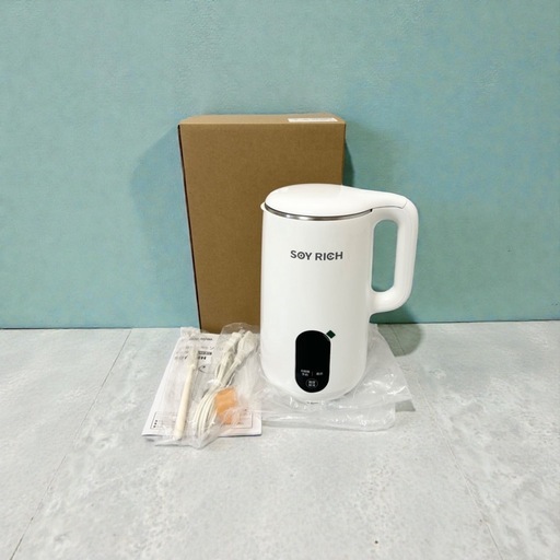 【未使用】ソイリッチ SOY RICH 正規品 完全豆乳メーカー FN007040 ショップジャパン